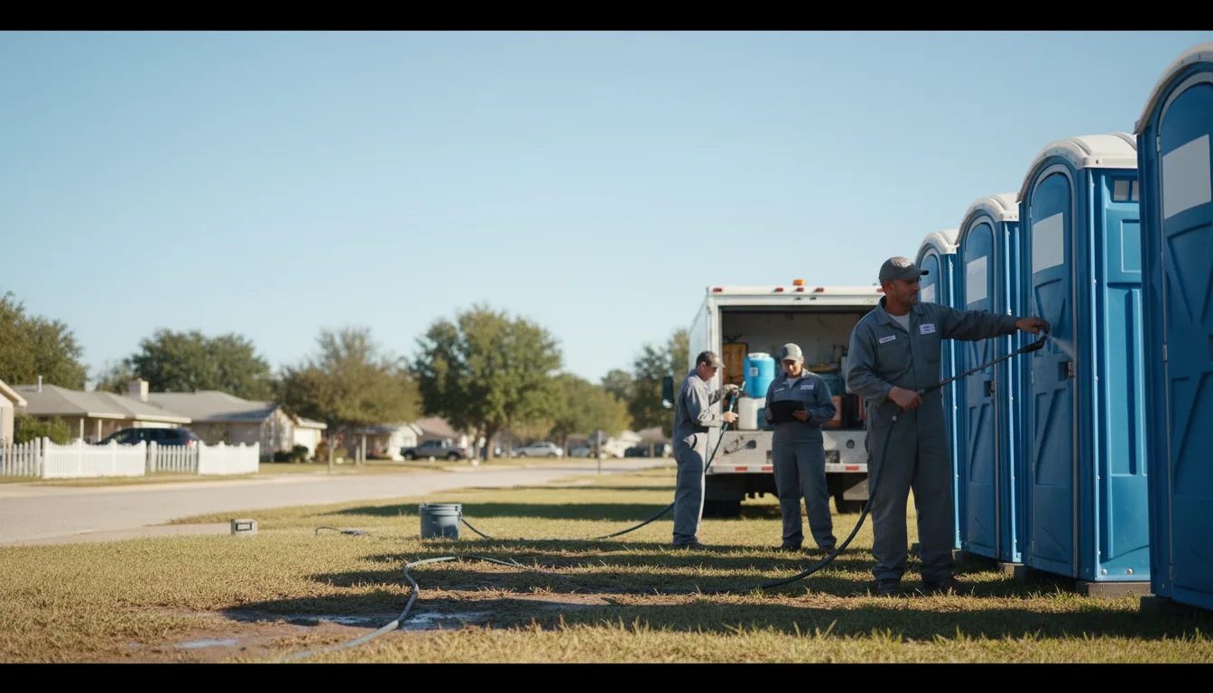 Long-Term Portable Toilet Rental in Huron, SD near me